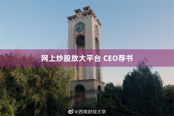 网上炒股放大平台 CEO荐书