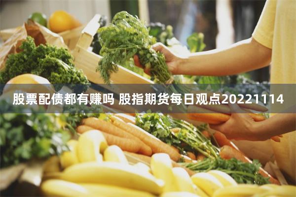 股票配债都有赚吗 股指期货每日观点20221114